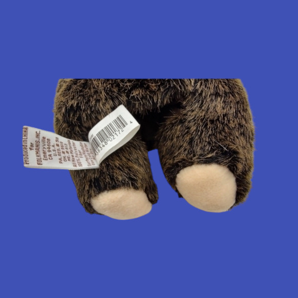 Vintage Folkmanis Grizzly Bear Plush Toy Hand Puppet (Use as a Golf Club Cover) - Picture 9 of 9